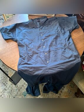 Genuine Bob Barker Prison Jumpsuit Costume, Film & Theatre 8XL Buttons Coverall